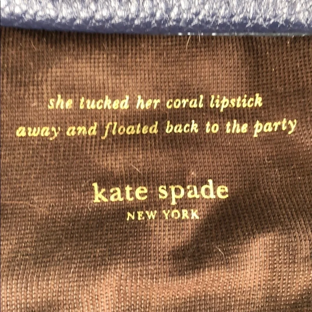 Kate Spade leather and canvas handbag - Picture 3 of 5